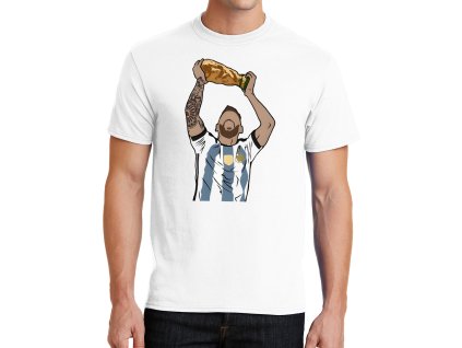 Mens tshirt white Triumf Argentinské Desítky