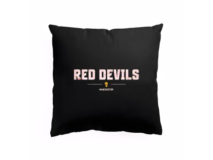 Pillow black Manchester United Rudá Síla