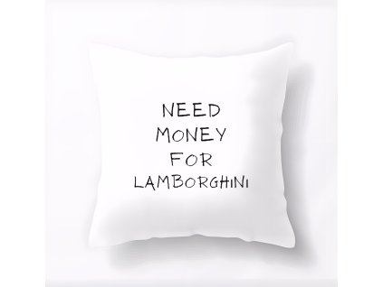 Pillow white Lamborghini – Sbírka Na Sen
