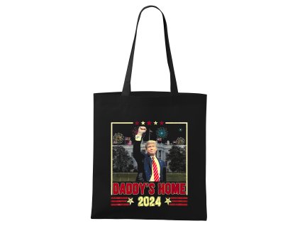 Shopping bag black Daddy’s Home Trump