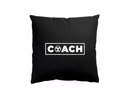 Pillow black Velitel Hřiště