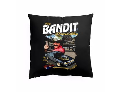 Pillow black Burt Reynolds Styl Na Dálnici