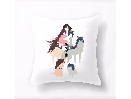 Pillow white Máma A Vlčata