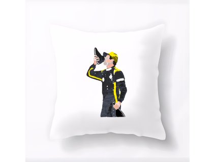 Pillow white Šampaňské Z Boty Legendy