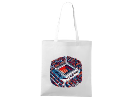 Shopping bag white Stadion Snů Domov Legend
