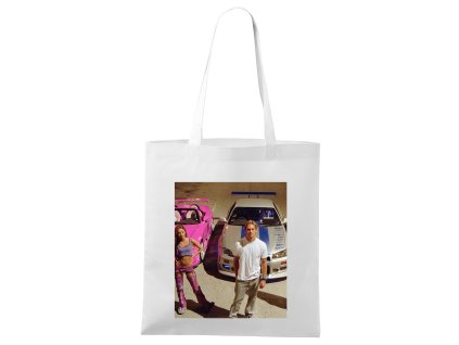 Shopping bag white Paul Walker Legendární Noc