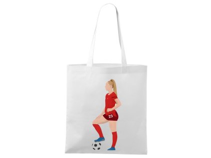 Shopping bag white Dívčí Fotbalová Síla