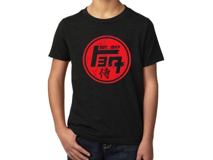 Kids tshirt black Toyota Samuraj Duch Rychlosti