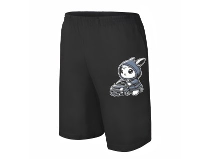 Men shorts black Mini Auto Zaječí Gang