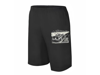 Men shorts black Retro Cruiser Do Pustiny