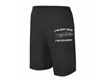 Men shorts black Klasické Křivky Nestárnou