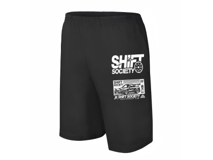 Men shorts black Noční klub řadičů – Japonsko volá