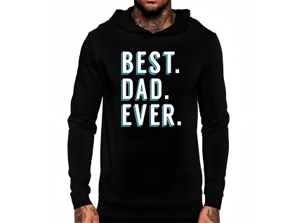 Hoodie black Nejlepší Táta Všech Dob