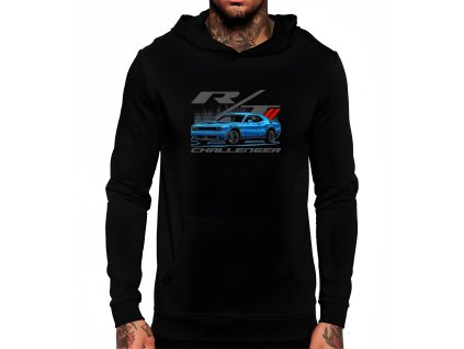 Hoodie black Modrý Challenger R:T Vládne