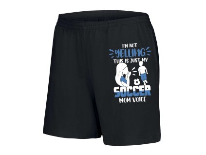 Woman shorts black Fotbalová Máma Level 100