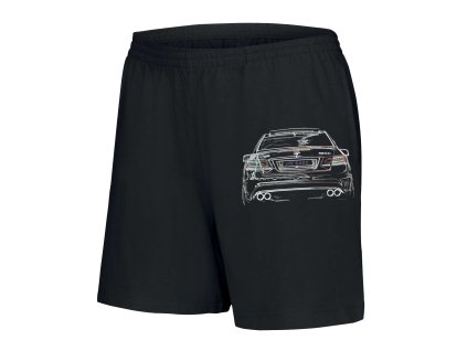 Woman shorts black Mercedes AMG Zadek Elektrizuje