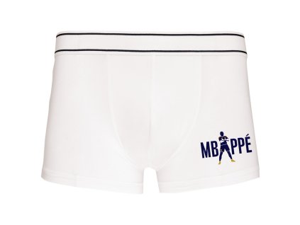Mens underwear white Mbappé silueta