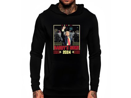Hoodie black Daddy’s Home Trump