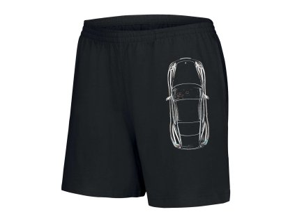 Woman shorts black Porsche 911 Z Nadhledu Luxus