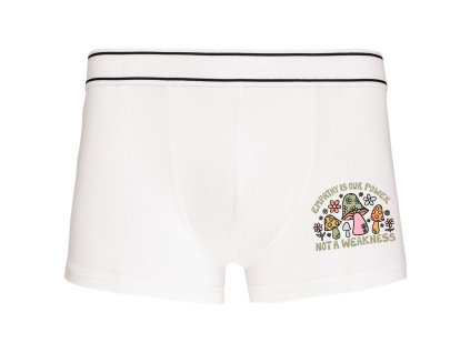 Mens underwear white Empatie Není Slabost