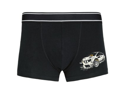 Mens underwear black Mitsubishi Evo Drift Šampion