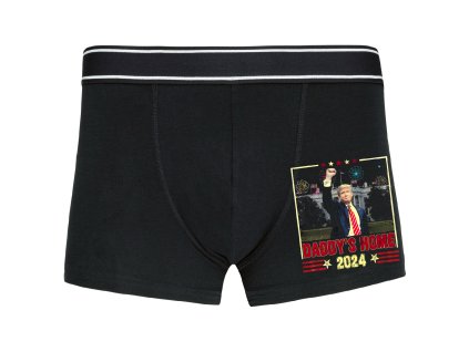 Mens underwear black Daddy’s Home Trump