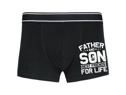 Mens underwear black Táta Syn Legendární Duo