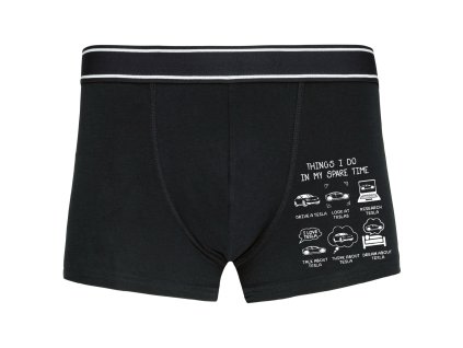 Mens underwear black Žiju Teslou řídím, googlím, sním – a teď i nosím