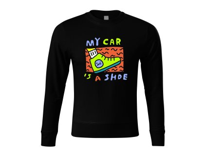 Sweatshirt black Mé Auto Je Bota