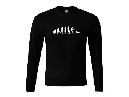 Sweatshirt black Vývoj Muže Na RC Pilota