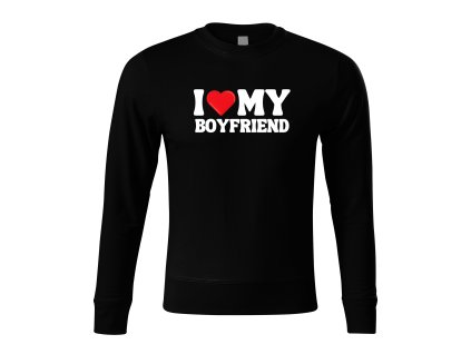 Sweatshirt black Miluji Svého Přítele
