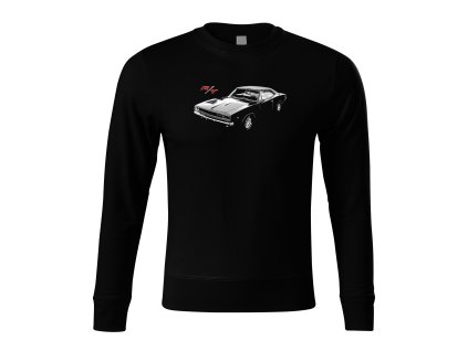 Sweatshirt black Černý Dodge Charger R:T