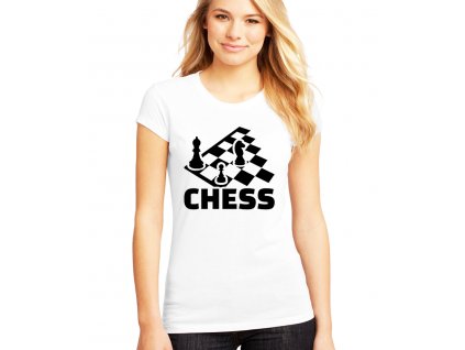 Dámské tričko Šachy