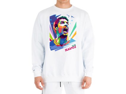 Sweatshirt white Luis Suárez – Gólová Exploze