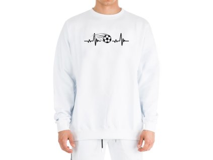 Sweatshirt white Fotbalové EKG