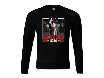 Sweatshirt black Daddy’s Home Trump