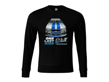 Sweatshirt black Skyline Legendární Poslední Jízda