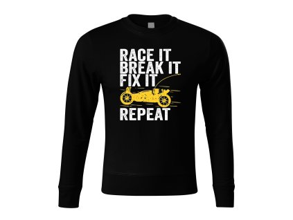 Sweatshirt black RC Peklo Bez Přestávky