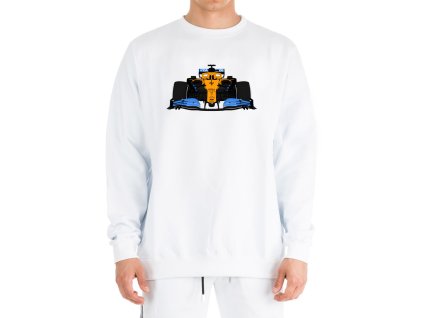 Sweatshirt white McLaren F1 Aerodynamika Budoucnosti