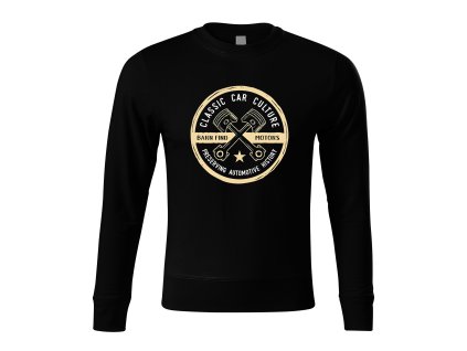 Sweatshirt black Zachraňujeme Automobilové Poklady