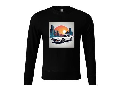 Sweatshirt black Datsun Z Pod Cyber Sluncem