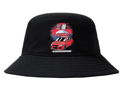 Hat black Mitsubishi Legendární Evolution
