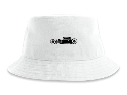 Hat white Rat Rod Ikona Garáží