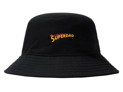 Hat black Super Táta Hrdina