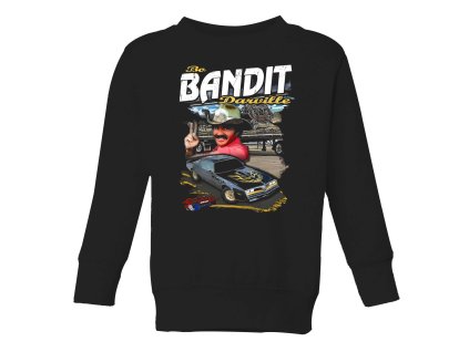 Kids sweatshirt black Burt Reynolds Styl Na Dálnici