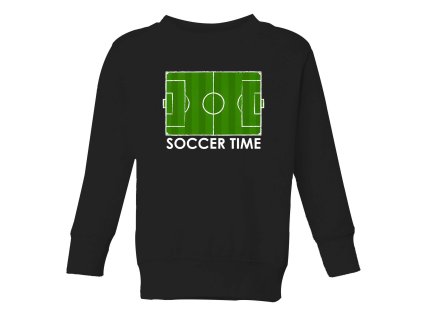 Kids sweatshirt black Plánuj Góly Každý Den