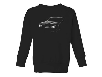 Kids sweatshirt black Challenger SRT Temná Síla