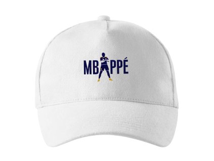 Cap white Mbappé silueta