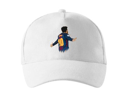 Cap white Messi Oslavuje Camp Nou Bouří