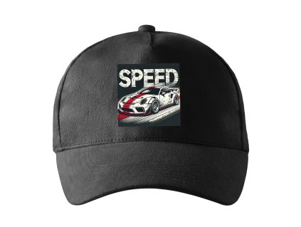 Cap black Porsche Styl Nitro Výkon